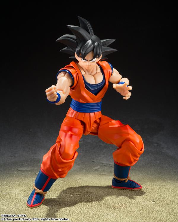 Dragon Ball Z S.H.Figuarts Son Goku (Kind-hearted Saiyan) Action Figure - Image 3