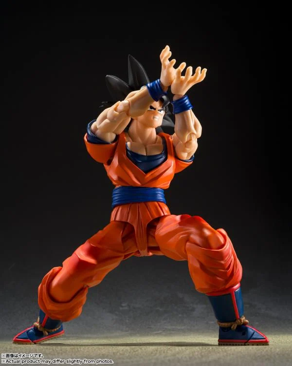 Dragon Ball Z S.H.Figuarts Son Goku (Kind-hearted Saiyan) Action Figure - Image 4