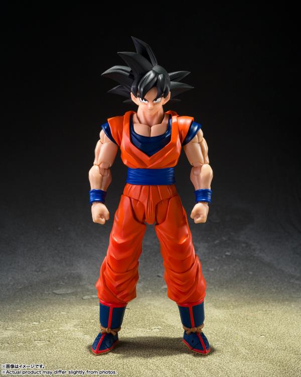 Dragon Ball Z S.H.Figuarts Son Goku (Kind-hearted Saiyan) Action Figure - Image 7