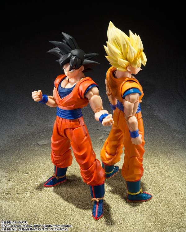 Dragon Ball Z S.H.Figuarts Son Goku (Kind-hearted Saiyan) Action Figure - Image 9