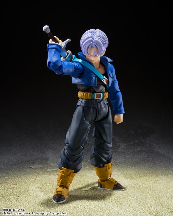 Dragon Ball Z S.H.Figuarts Super Saiyan Trunks (Boy from the Future) Action Figure - Image 2