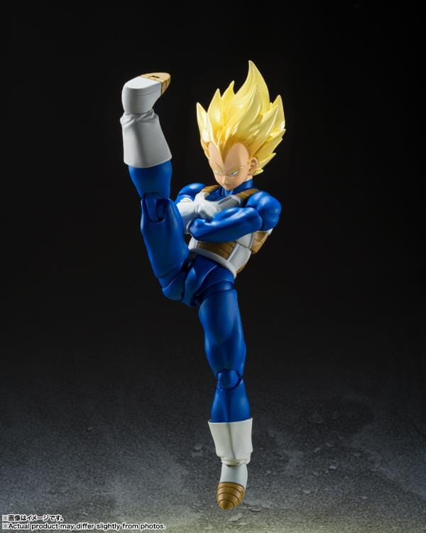 Dragon Ball Z S.H.Figuarts Super Saiyan Vegeta (Awakening Super Saiyan Blood) - Image 6