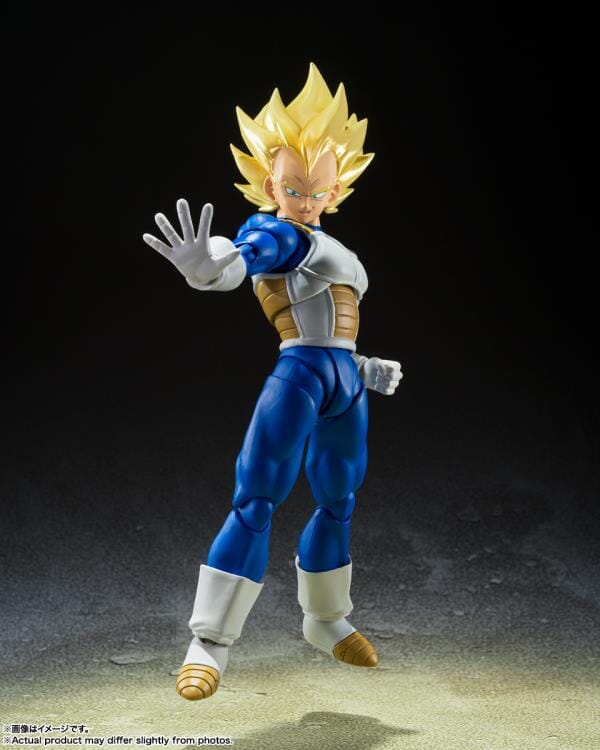 Dragon Ball Z S.H.Figuarts Super Saiyan Vegeta (Awakening Super Saiyan Blood) - Image 7
