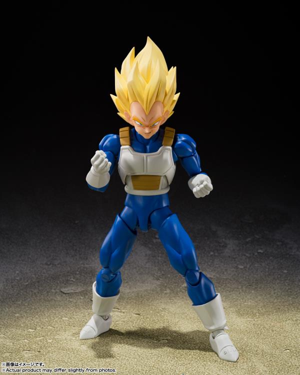 Dragon Ball Z S.H.Figuarts Super Saiyan Vegeta (Dangerous Pride) Action Figure - Image 2