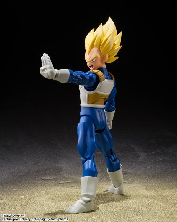 Dragon Ball Z S.H.Figuarts Super Saiyan Vegeta (Dangerous Pride) Action Figure - Image 3