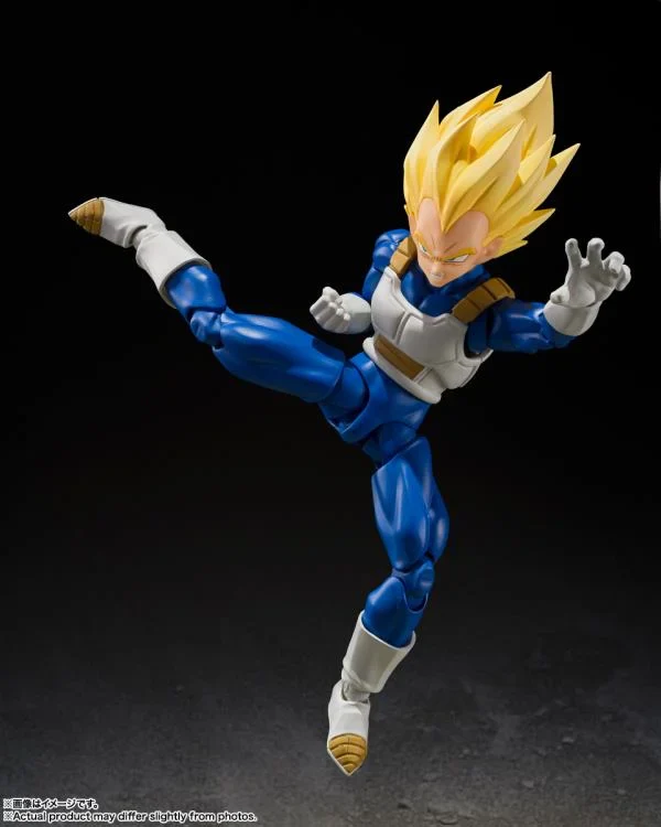 Dragon Ball Z S.H.Figuarts Super Saiyan Vegeta (Dangerous Pride) Action Figure - Image 4