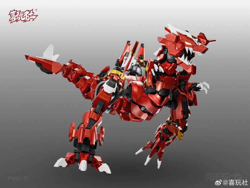 Dragon Girl Dino 01 Yu Wanglong Model Kit - Image 4