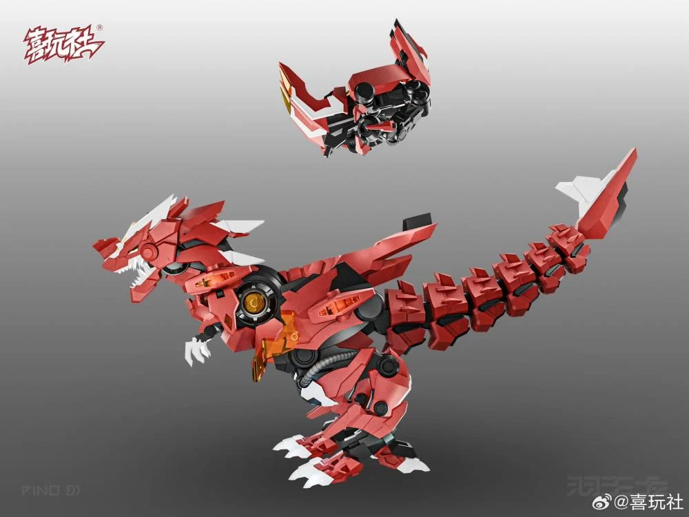 Dragon Girl Dino 01 Yu Wanglong Model Kit - Image 7