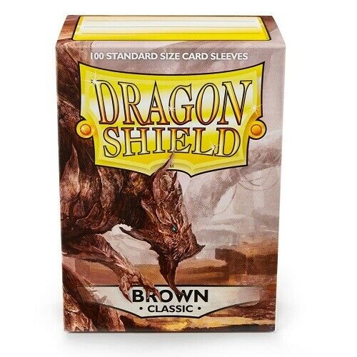 Dragon Shield Sleeves: Classic - Brown (100)
