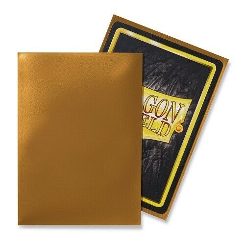 Dragon Shield Sleeves: Classic - Gold (100) - Image 2