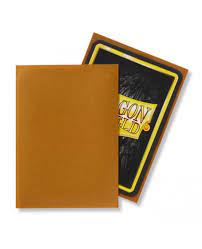Dragon Shield Sleeves: Classic - Matte Gold (100) - Image 2