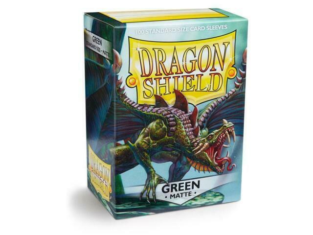 Dragon Shield Sleeves: Classic - Matte Green (100)