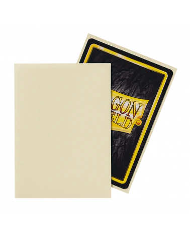 Dragon Shield Sleeves: Classic - Matte Ivory (100) - Image 2