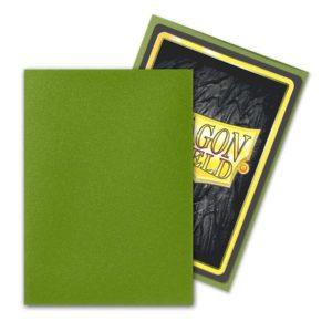 Dragon Shield Sleeves: Classic - Matte Lime (100) - Image 2