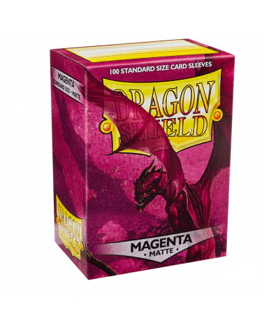 Dragon Shield Sleeves: Classic - Matte Magenta (100)