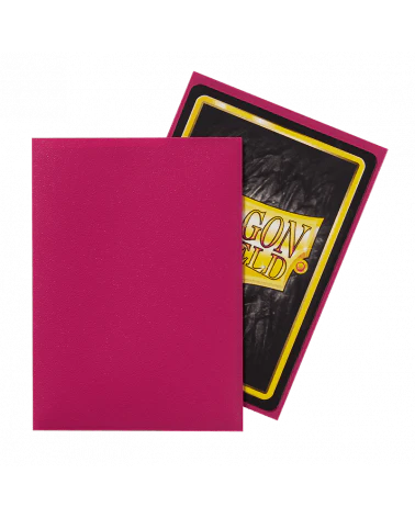 Dragon Shield Sleeves: Classic - Matte Magenta (100) - Image 2