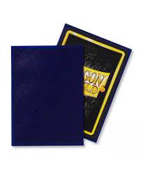Dragon Shield Sleeves: Classic - Matte Night Blue (100) - Image 2