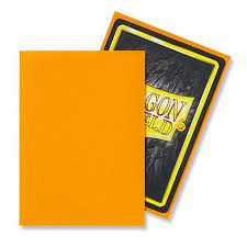 Dragon Shield Sleeves: Classic - Matte Orange (100) - Image 2