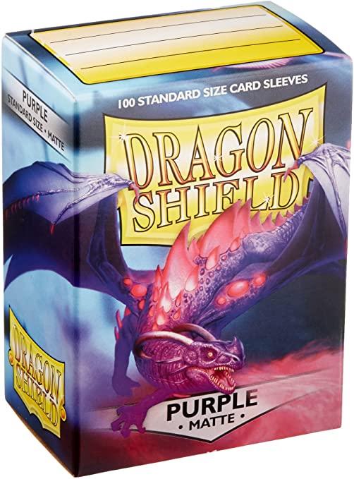 Dragon Shield Sleeves: Classic - Matte Purple (100)