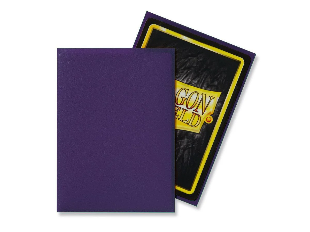 Dragon Shield Sleeves: Classic - Matte Purple (100) - Image 2
