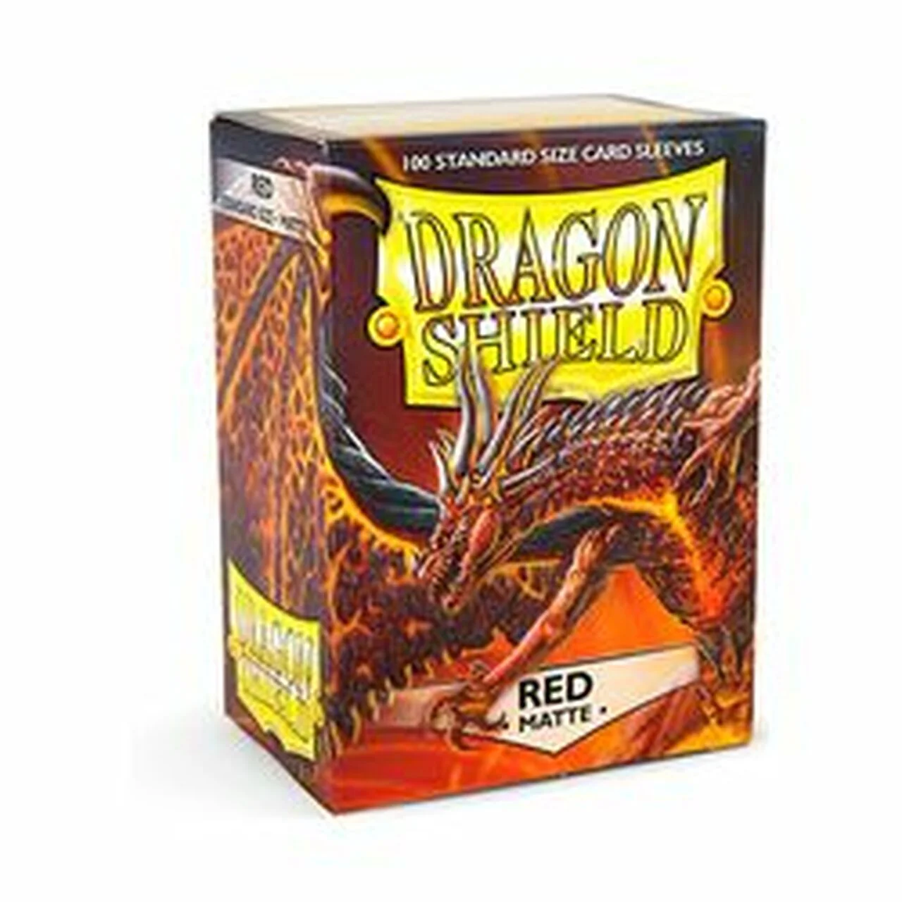 Dragon Shield Sleeves: Classic - Matte Red (100)