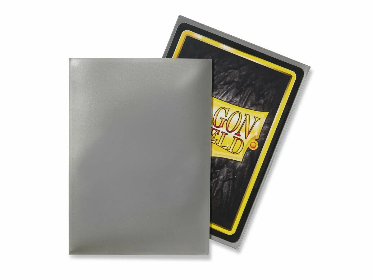 Dragon Shield Sleeves: Classic - Silver (100) - Image 2