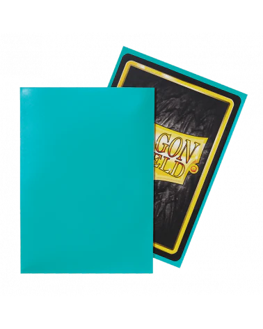 Dragon Shield Sleeves: Classic - Turquoise (100) - Image 2