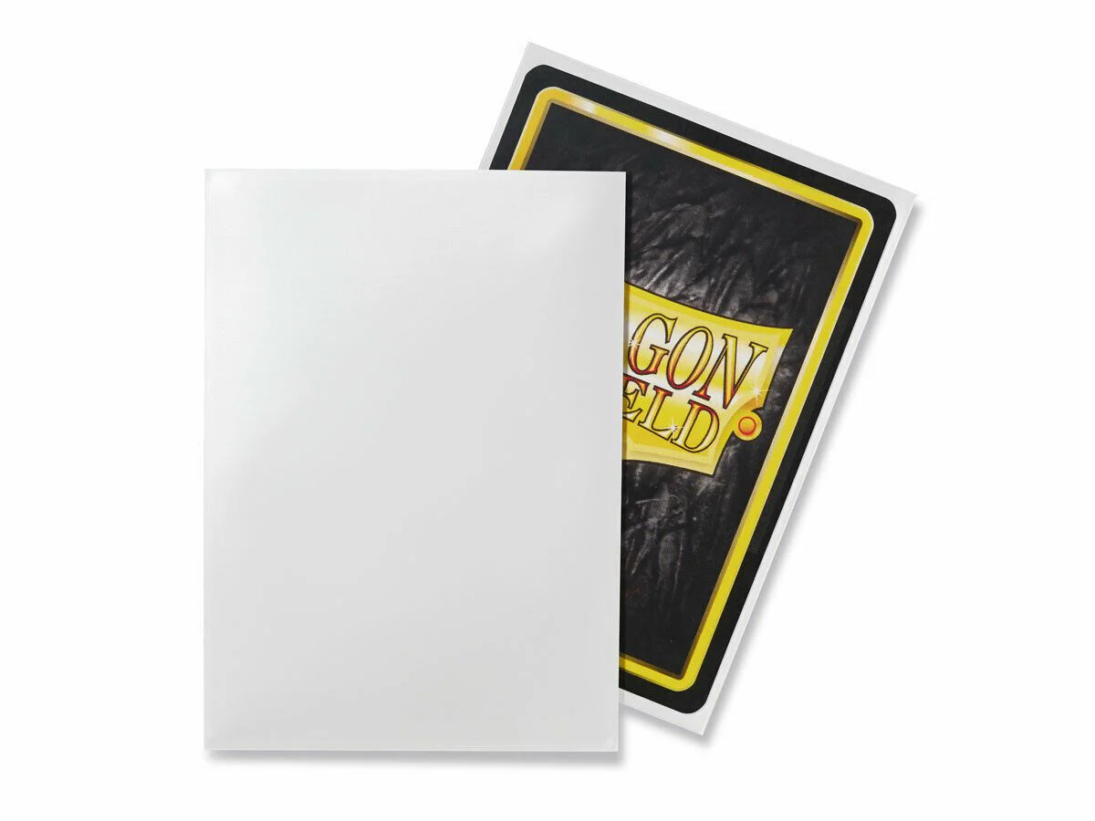 Dragon Shield Sleeves: Classic - White (100) - Image 2