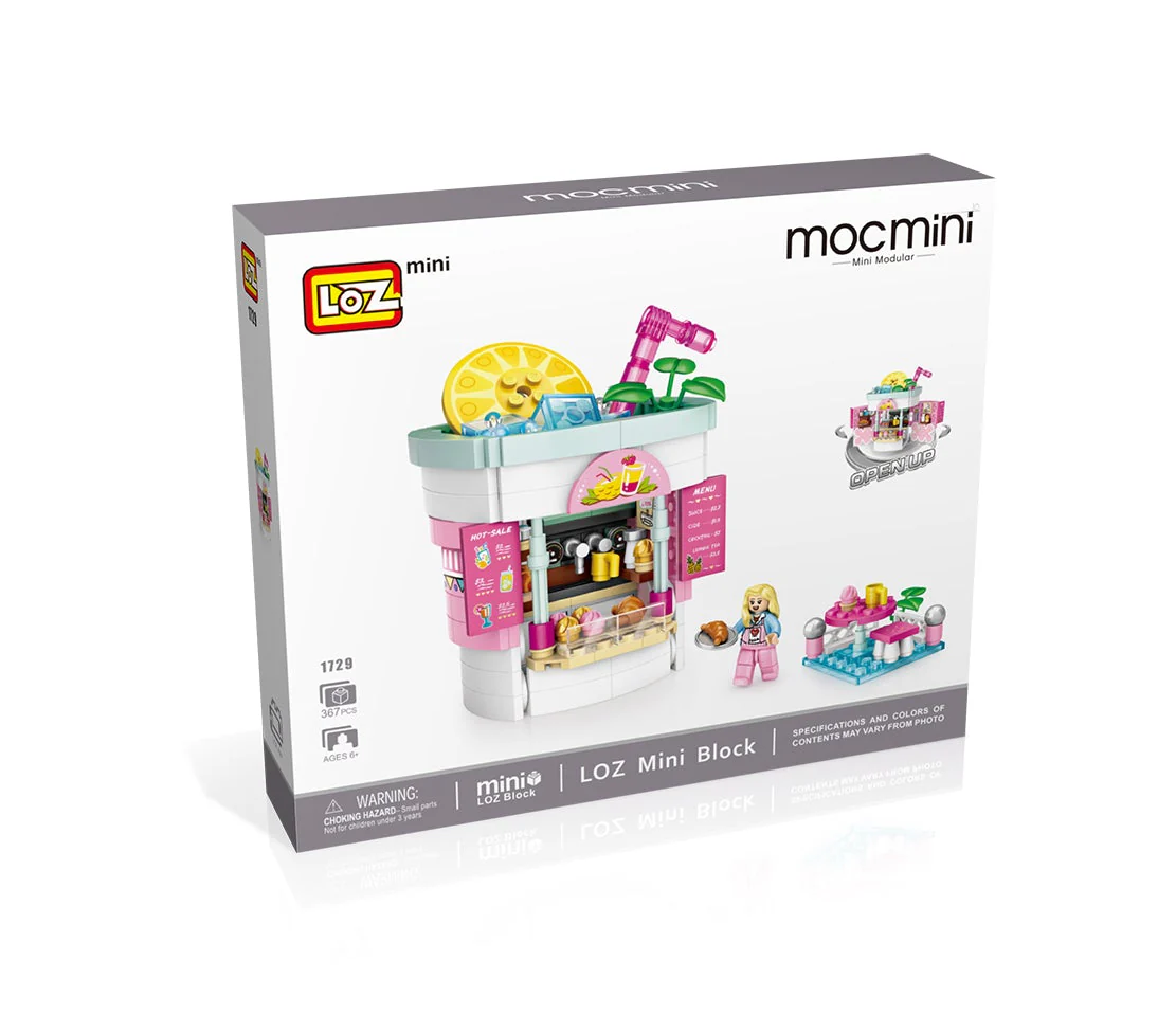 LOZ Mini Modular 1729 Drinks Stall - Image 4