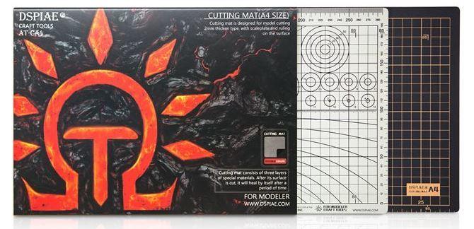 DSPIAE AT-CA4 Model Cutting Mat Double-Sided Use A4-A2 Modeler Craft tools Modeling Accessor - Image 2