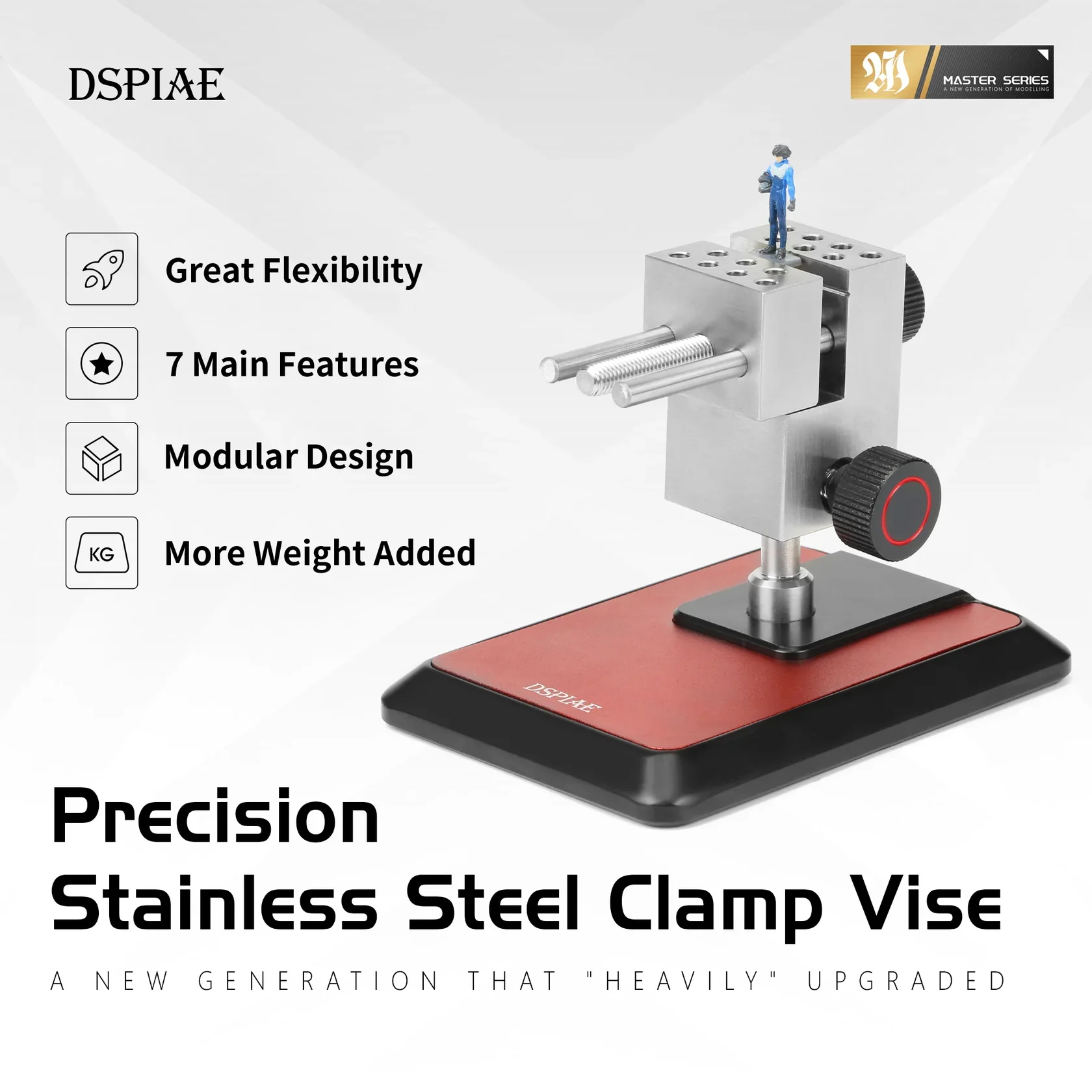 DSPIAE AT-TVB 360 Degree Rotatable Clamp Desktop Model Fixture (Base) - Image 2