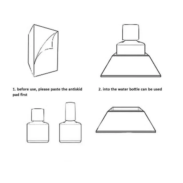 DSPIAE Craft Tools AT-BS Overturn Preventing Glue Bottle Seat - Image 4