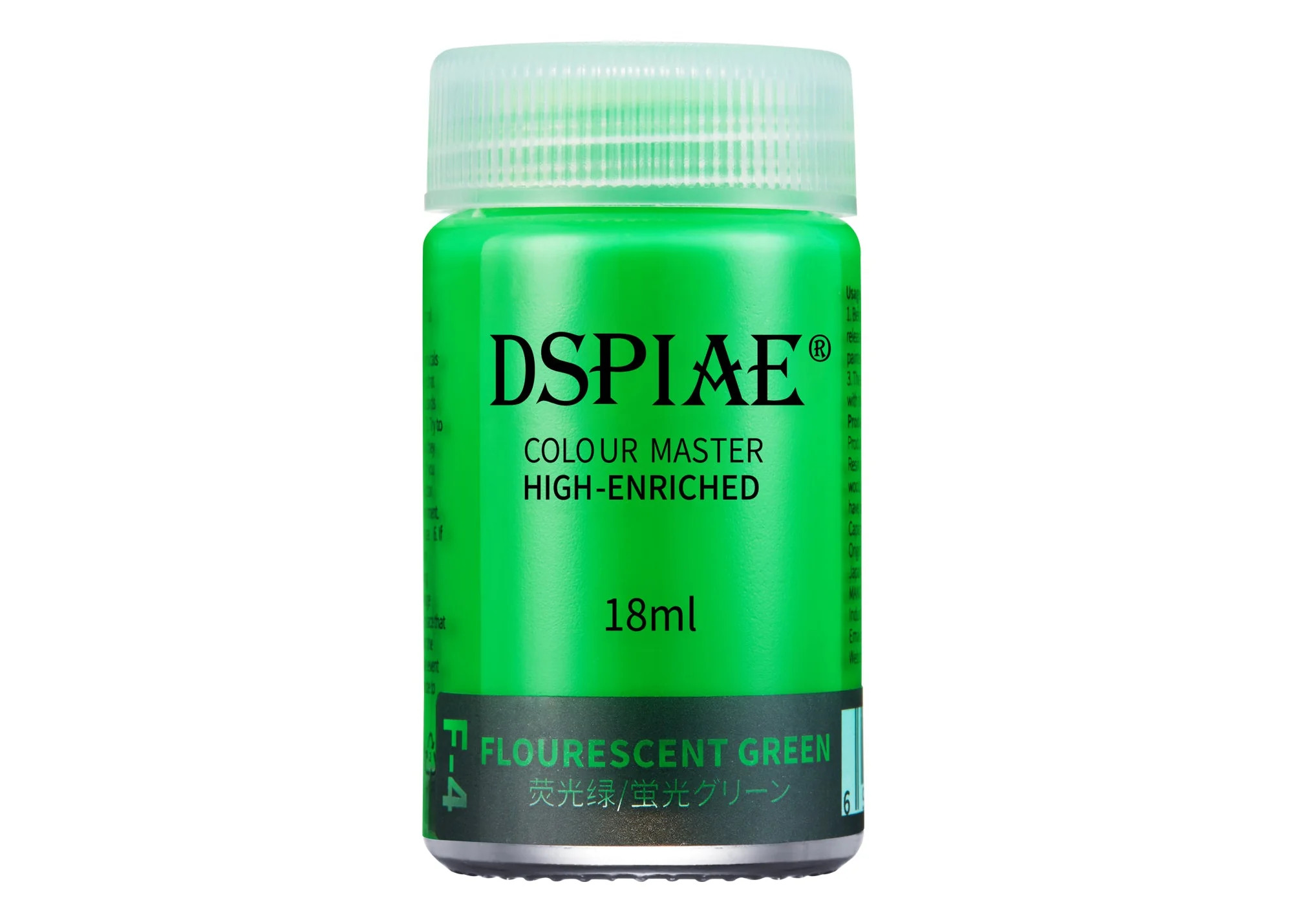 DSPIAE F-4 Lacquer Flourescent Color Flourescent Green