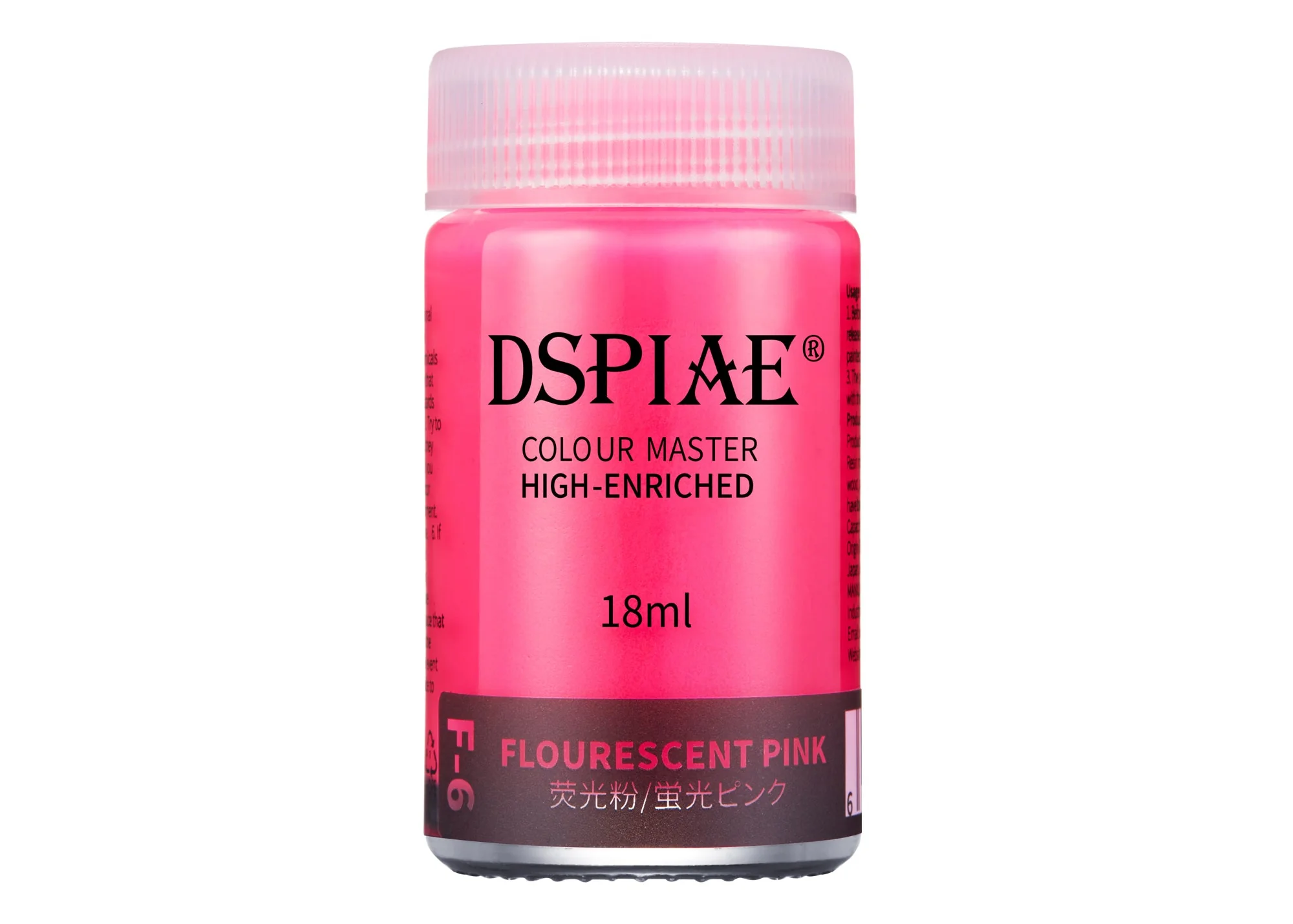 DSPIAE F-6 Lacquer Flourescent Color Flourescent Pink