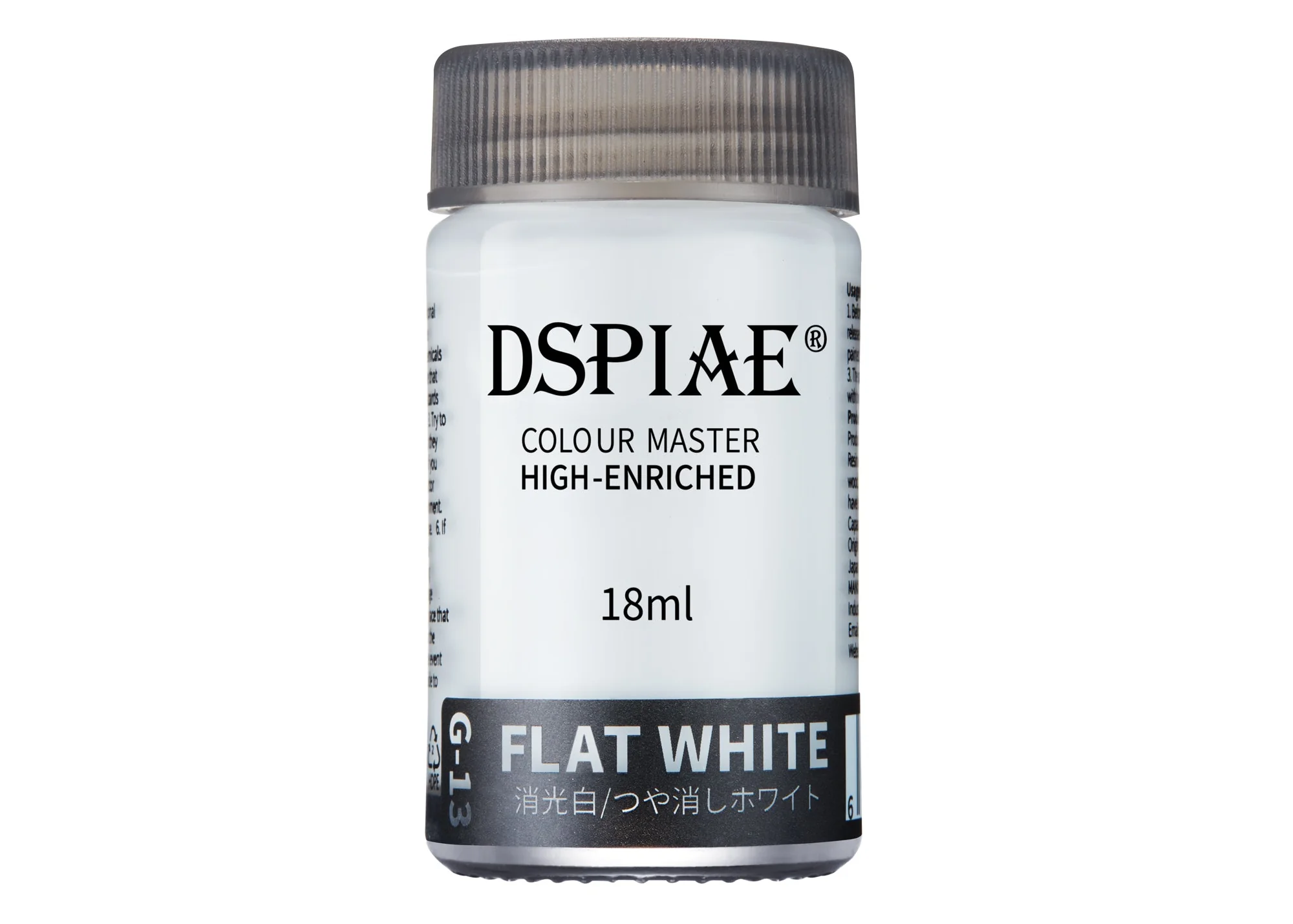 DSPIAE G-13 Lacquer Basic Color Flat White