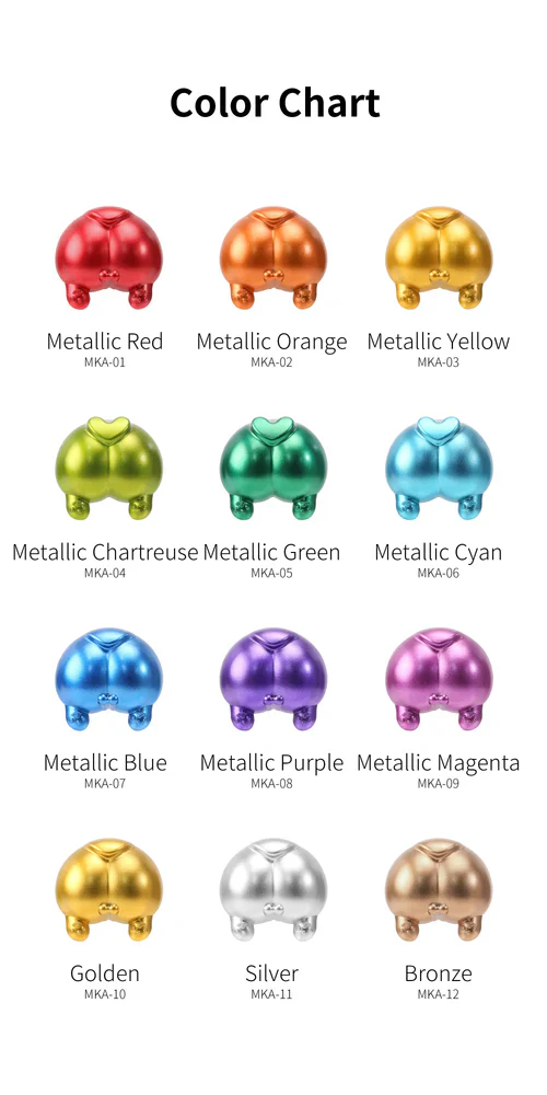 DSPIAE MKA Super Metallic Markers - Image 2