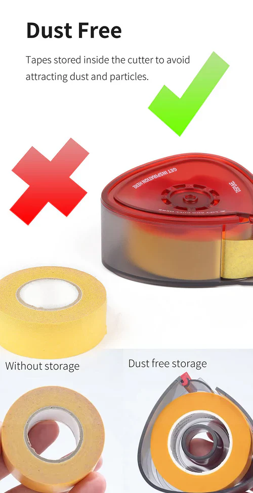 DSPIAE MT-B01 Masking Tape Cutter (Red) - Image 3