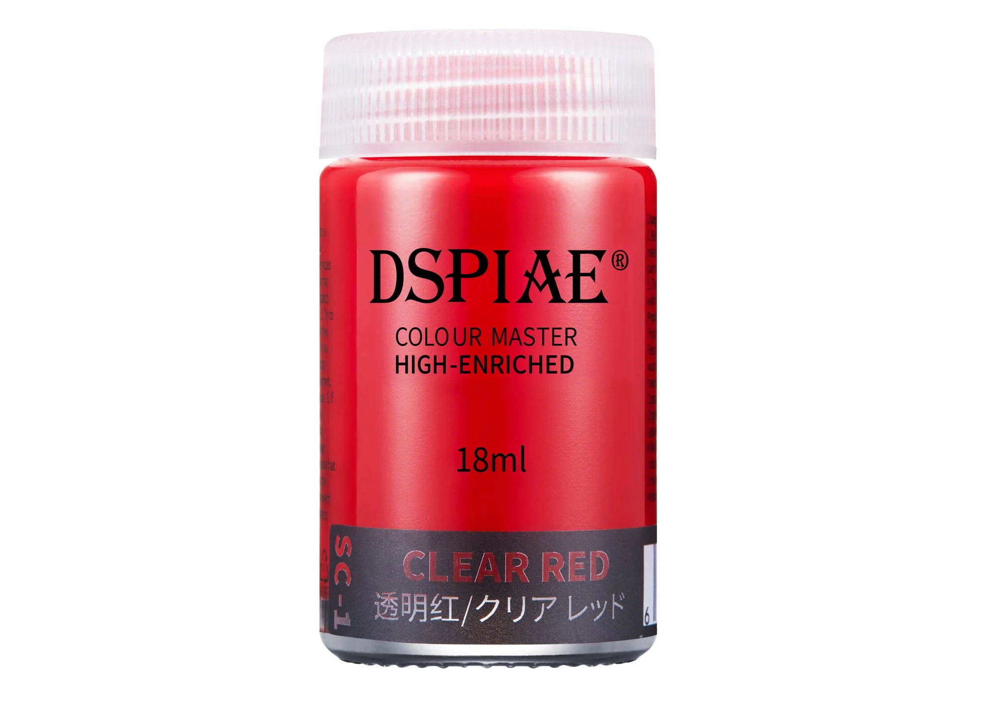 DSPIAE SC-1 Lacquer Transparent Color Clear Red