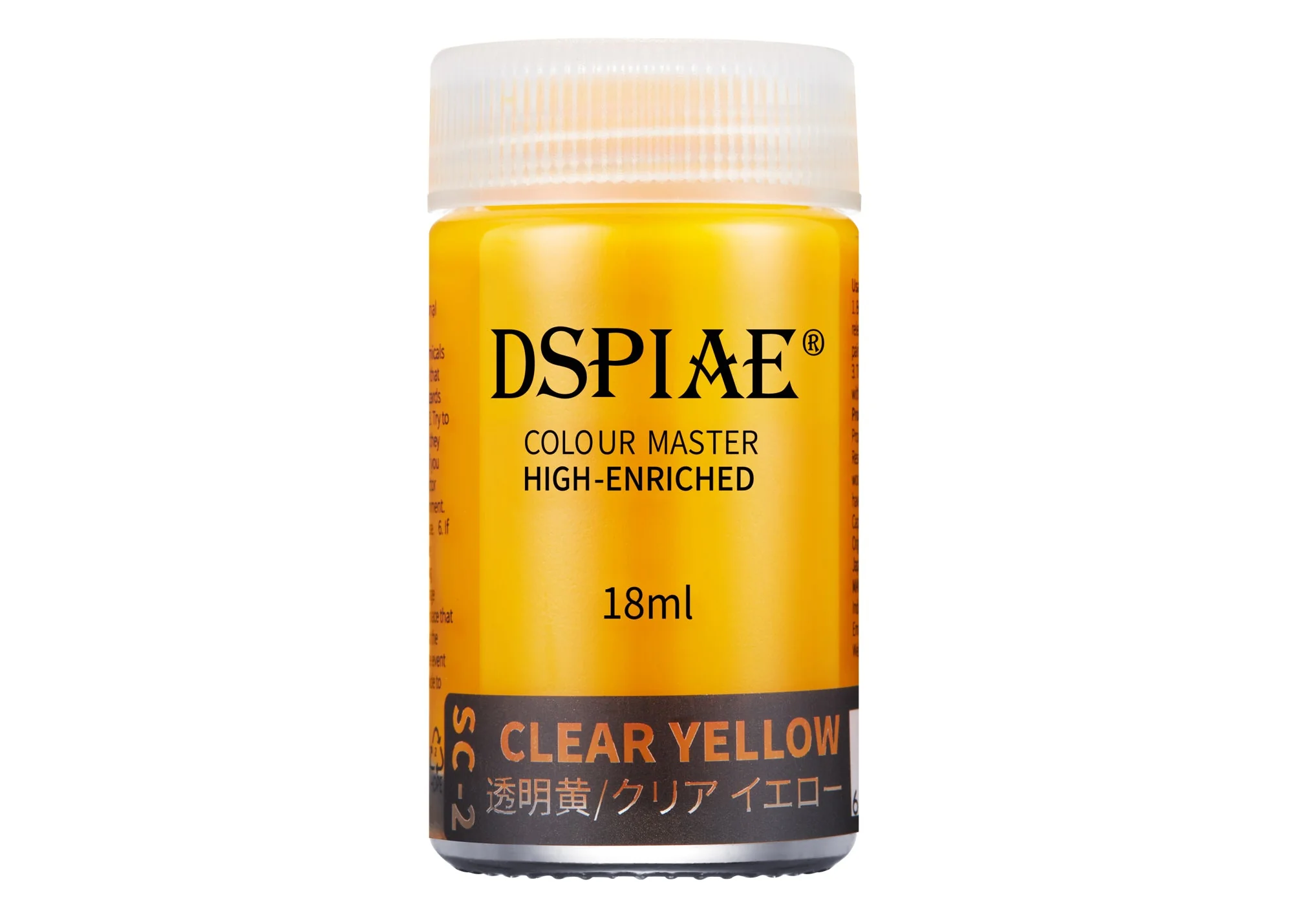 DSPIAE SC-2 Lacquer Transparent Color Clear Yellow