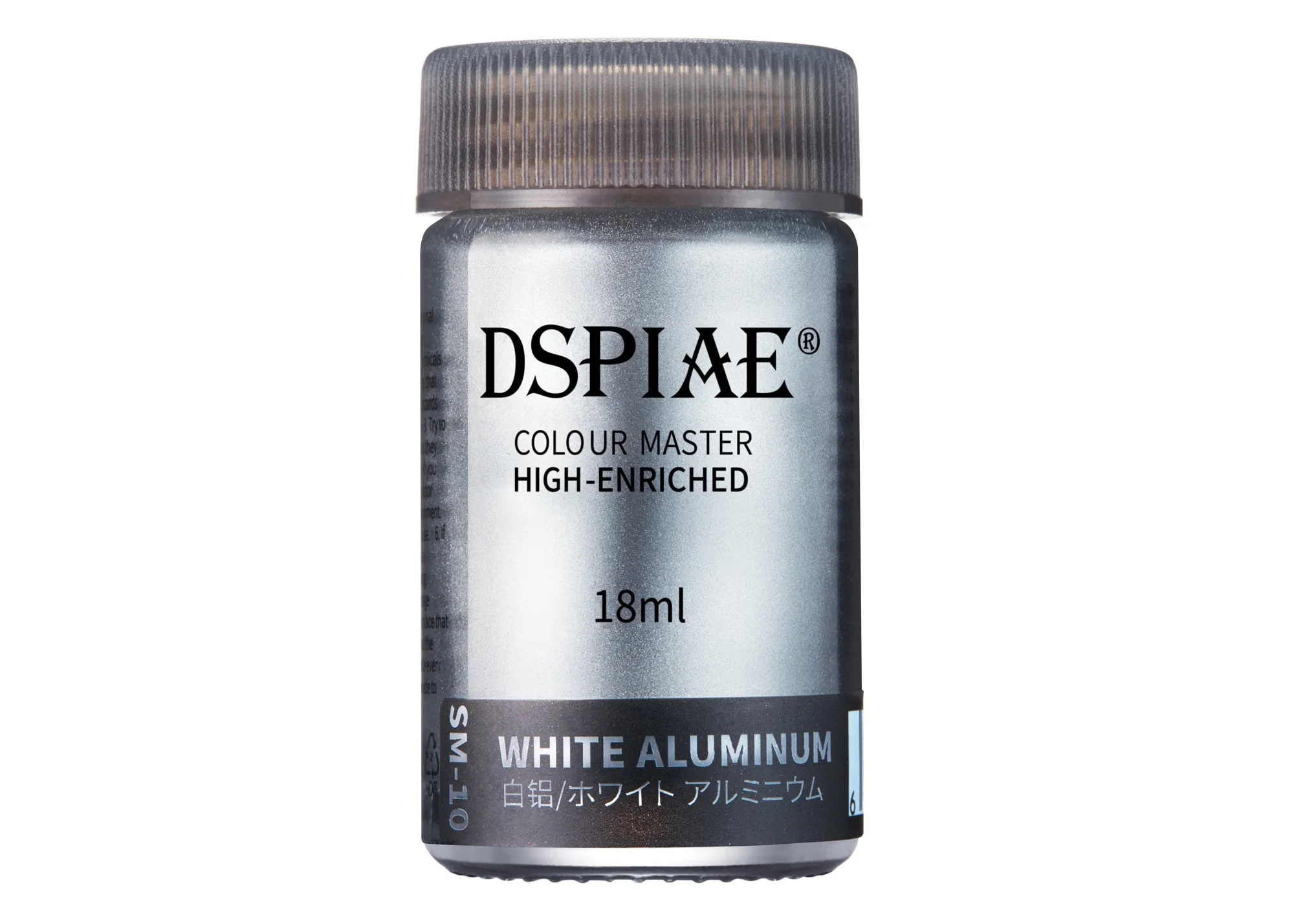 DSPIAE SM-10 Lacquer Super Metallic Color White Aluminum
