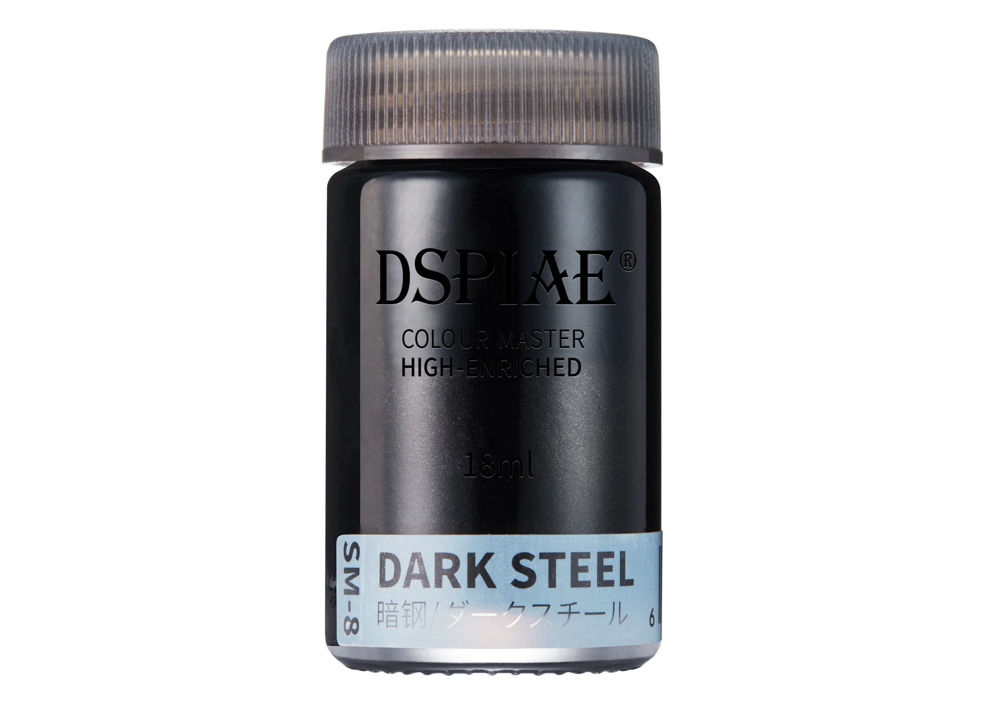 DSPIAE SM-8 Lacquer Super Metallic Color Dark Steel