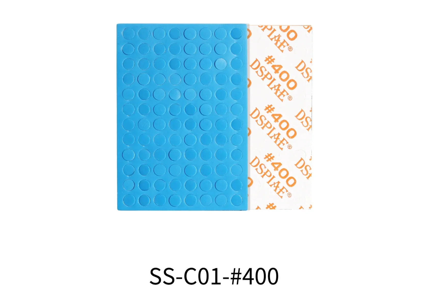 DSPIAE SS-C01-400 Self Adhesive Sponge Sanding Disc 5mm (#400)
