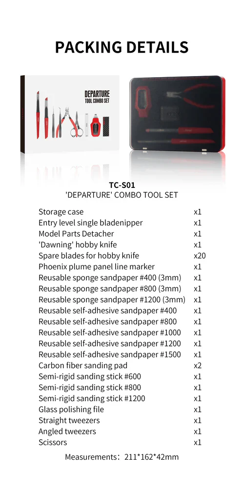 DSPIAE TC-S01 Departure Tool Combo Set - Image 13