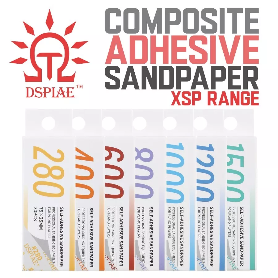 DSPIAE XSP Composite Adhesive Sandpaper