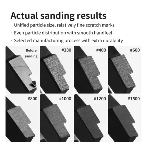 DSPIAE XSP-S01 Composite Adhesive Sandpaper Set - Image 3
