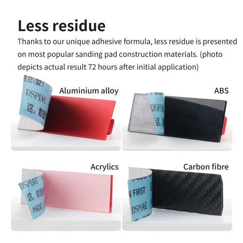 DSPIAE XSP-S01 Composite Adhesive Sandpaper Set - Image 4