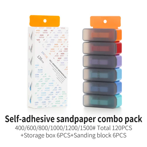 DSPIAE XSP-S01 Composite Adhesive Sandpaper Set - Image 7