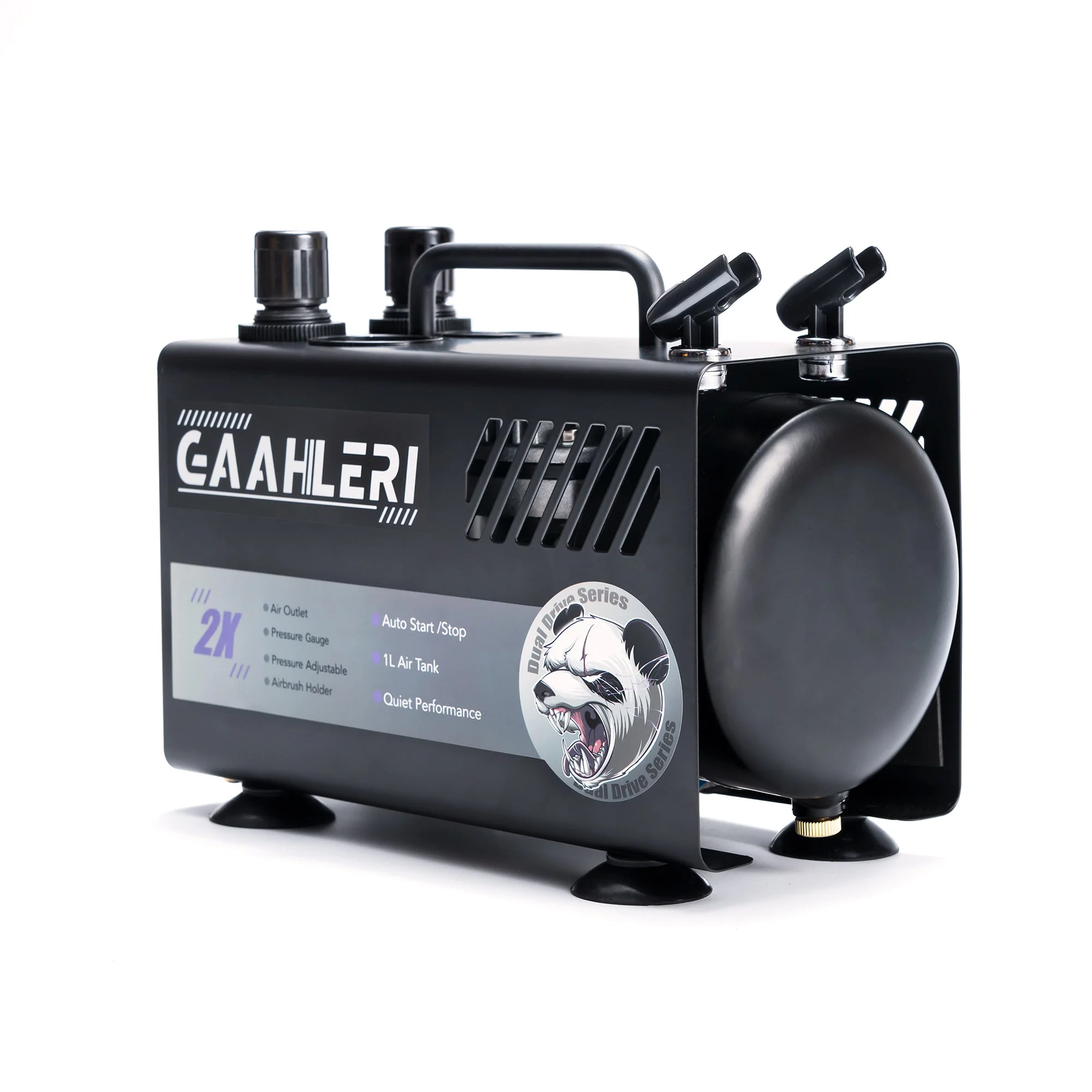 Gaahleri Dual Drive Series Airbrush Kit Compressor GT-918 only - Image 2