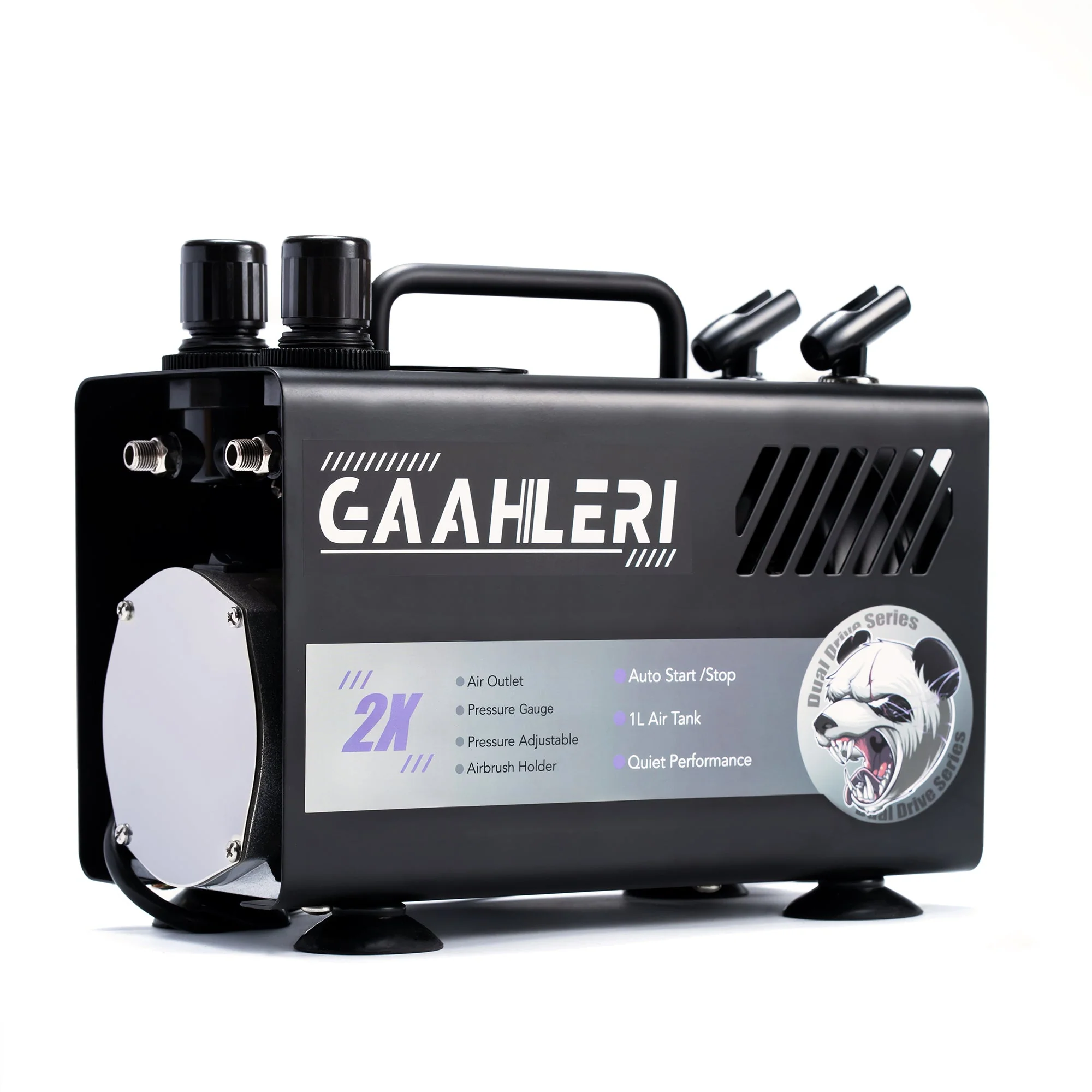 Gaahleri Dual Drive Series Airbrush Kit Compressor GT-918 only - Image 3