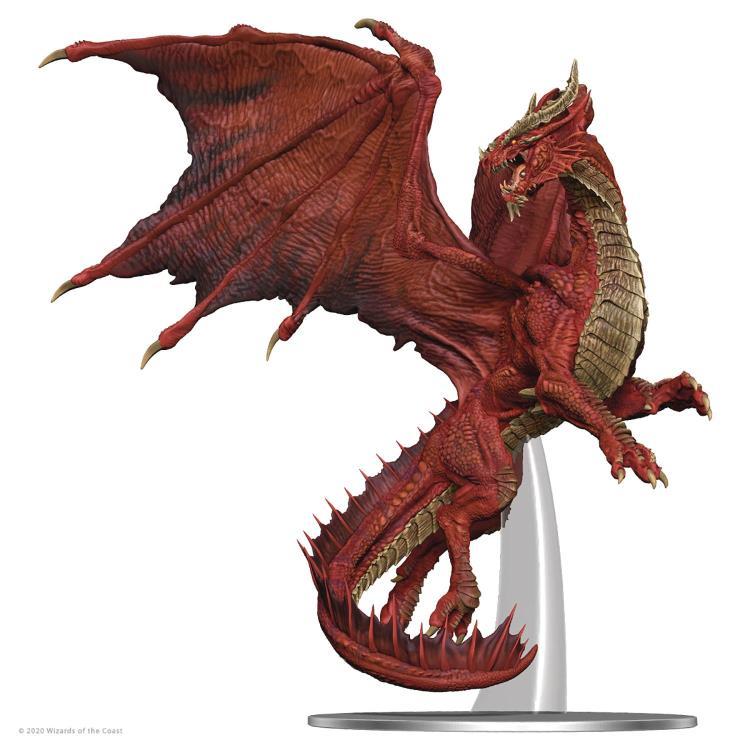 Dungeons & Dragons Icons of the Realms Adult Red Dragon Premium Painted Figure - Image 2